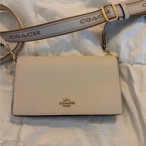 Coach Beige Crossbody Bag